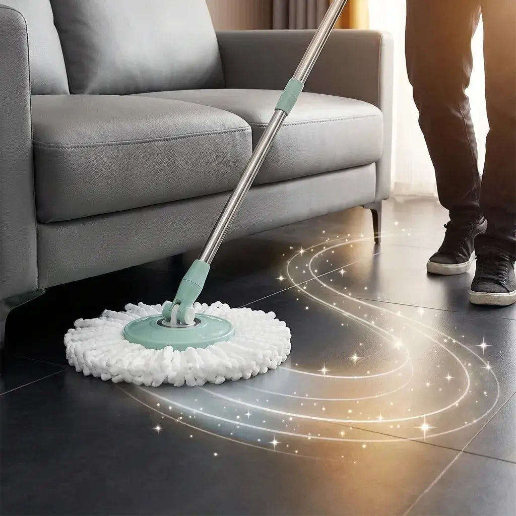 👩‍🦰Trapero Mágico 360° – Aseo Fácil, Manos Secas y Más Comodidad.